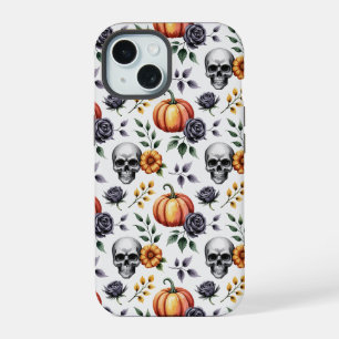 Automne Floral Halloween Motif