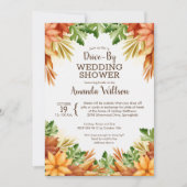 Automne Foliage DRIVE BY Invitations de douche nup (Devant)