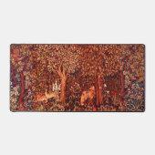 AUTOMNE FOREST ANIMALS Hares, Fox, Brown rouge Flo (Recto)