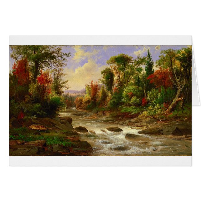 Automne Forêt d'automne Rivière Robert Duncanson D (Devant horizontal)