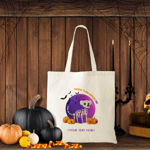 Automne Halloween Éffrayant Trick ou Treat Sac fou