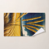 Automne Harvest Prairie Gold Towne (Serviette à main)