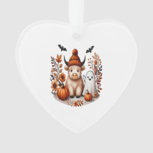 Automne Highland Vache Ghost Png, Automne Png