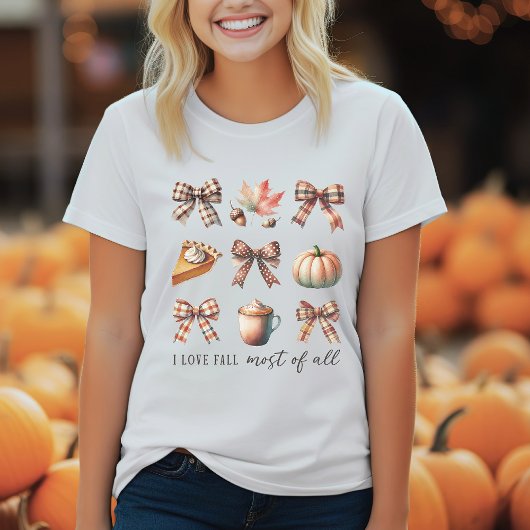 Automne I Love Fall La plupart des T-shirts pour f
