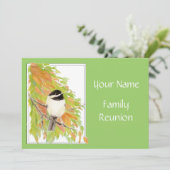 Automne, Invitation de réunion de famille, Nature, (Debout devant)