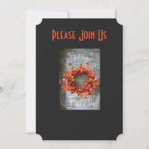 AUTOMNE INVITATION VACANCES POUR TOUS LES ÉVÉNEMEN