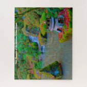 Automne Jardin japonais Oregon. Jigsaw Puzzle (Vertical)