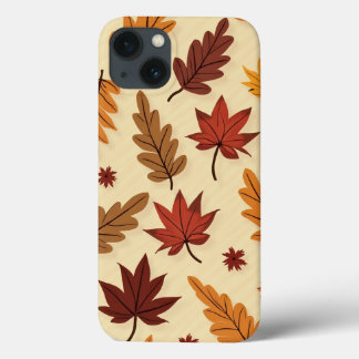 Automne laisse Motif iPhone 13 Coque