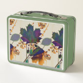 Automne laisse Royal Colors Metal Lunchbox (Dos)