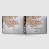 Automne laisse Rustic Mariage livre d'hôtes (Complet)