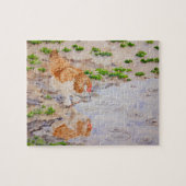 Automne le Puzzle de poulet 8" x 10" (Horizontal)