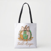 Automne Magic Patchwork Citrouille Tous Sacs fourr (Devant)