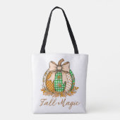 Automne Magic Patchwork Citrouille Tous Sacs fourr (Dos)