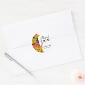 Automne Maple Leaf Mariage Favor Merci Sticker (Enveloppe)
