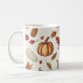 Automne Moisson Automne Thanksgiving Coffee Mug (Gauche)
