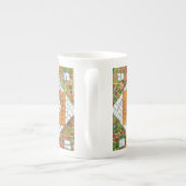 AUTOMNE MOSAIC Bone China Mug (Dos)