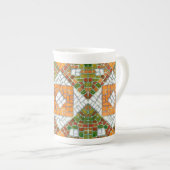 AUTOMNE MOSAIC Bone China Mug (Devant droit)