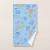 Automne, Motif Feuille 3 (Serviette à main)