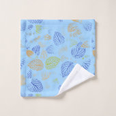 Automne, Motif Feuille 3 (Gant de toilette)