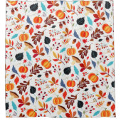 Automne Motif rideau de douche automne (Devant)