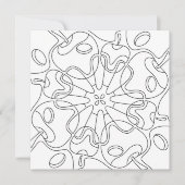 Automne paisible : Carte de coloriage Abstraite de (Devant)