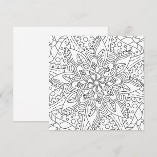 Automne paisible : Carte de couleur bois