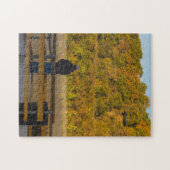 Automne Pêche Lac Springfield Jigsaw Puzzle (Horizontal)