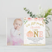 Automne Petit Citrouille Citrouille Invitation d'a (Debout devant)