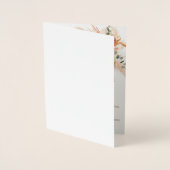 Automne Photo Elopement Faire-part Invitation (Devant)