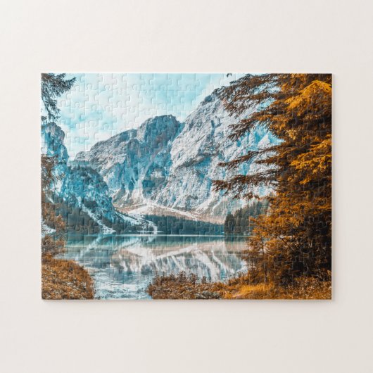 Automne Pittoresque Puzzles Mountain Art Complexe (Horizontal)