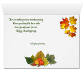Automne produit Thanksgiving (Intérieur Horizontal (Bas))