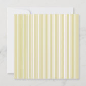 Automne quitte Thanksgiving Dîner Invitation (Dos)