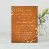 Automne Rhapsody 5x7 Invitation (Debout devant)