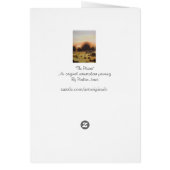 automne rustique campagne boisée Paysage pour papa (Dos)