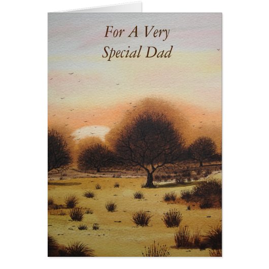 automne rustique campagne boisée Paysage pour papa (Devant)