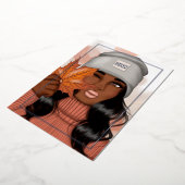 Automne saisonnier argenté - Vacances de papier mé (Rotation)