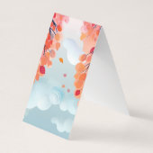 Automne Signet de la rivière Automne Carte de visi (Dos)