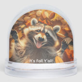 Automne Silly Raccoon personnalisable (Avant)