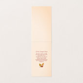 Automne Splendor Floral Ivory Blush Programme de m (Inside Unfolded)