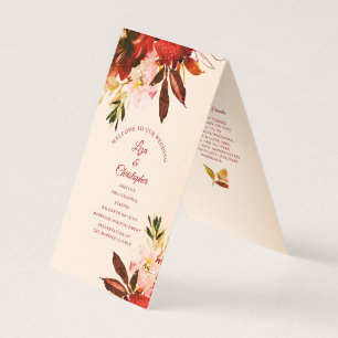 Automne Splendor Floral Ivory Blush Programme de m