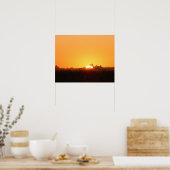 Automne Sunrise Breaks 20x16 Poster Imprimer Mur A (Cuisine)