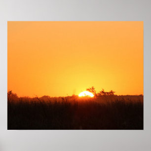 Automne Sunrise Breaks 20x16 Poster Imprimer Mur A