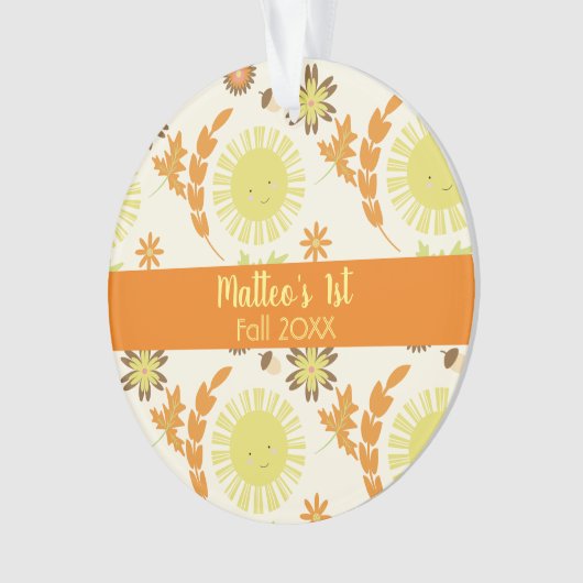 Automne Sunshine Automne Fête d'anniversaire (devant)