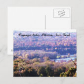 AUTOMNE SUR CAYUGA LAKE carte postale (Devant / Derrière)