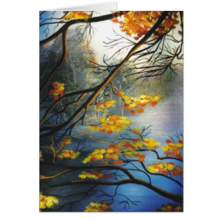 "Automne sur la rivière "