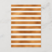 Automne Tournesol Mariage Détails Carte de boîtier (Dos)