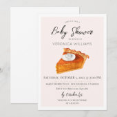 Automne Traitements Baby shower Invitation (Devant / Derrière)