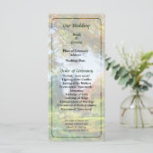 Automne Vista Programme de mariage (Debout devant)