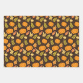 Automne Woodland Citrouille Feuille Thanksgiving (Devant 3)