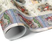 Automobiel Kerstmis Cadeaupapier (Rol Hoek)